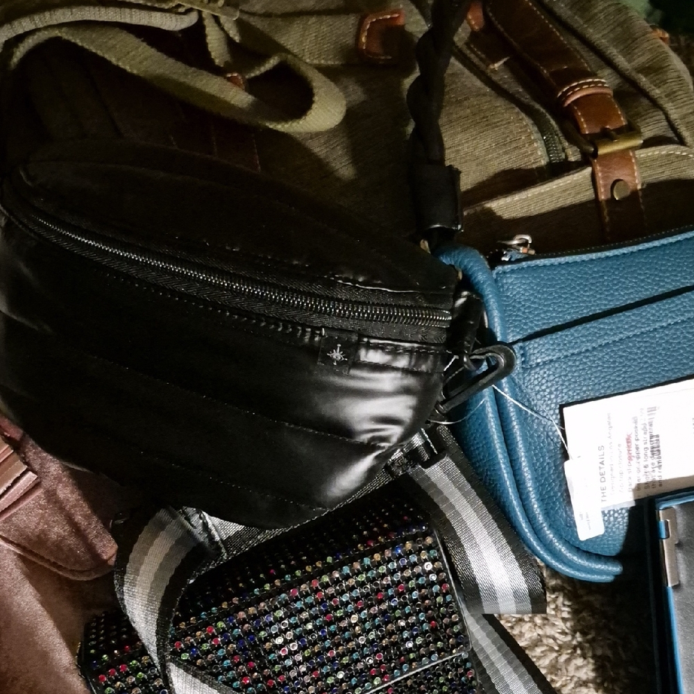 The NEW Boutique Black Belt Bag